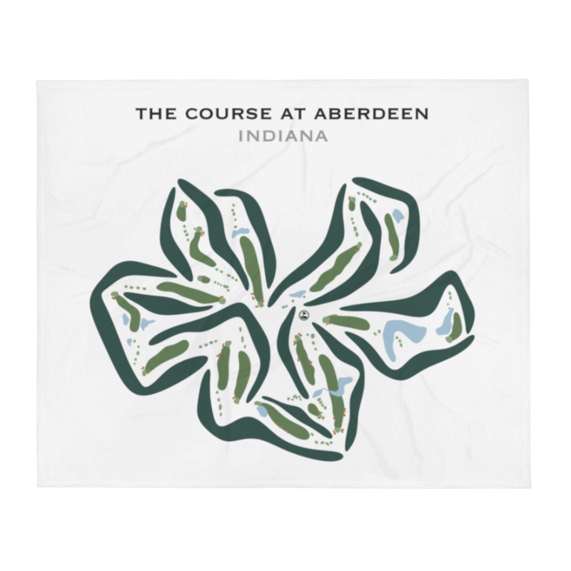 The Course at Aberdeen, Indiana - Printed Golf Courses