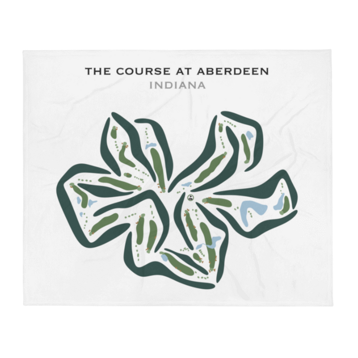 The Course at Aberdeen, Indiana - Printed Golf Courses