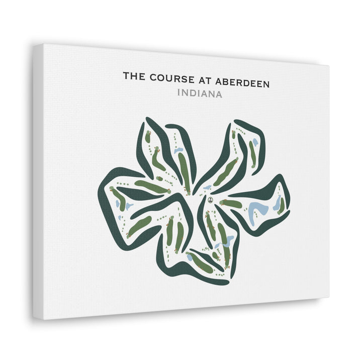 The Course at Aberdeen, Indiana - Printed Golf Courses