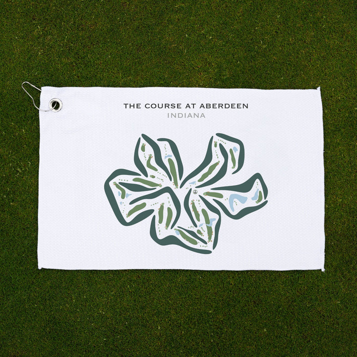 The Course at Aberdeen, Indiana - Printed Golf Courses