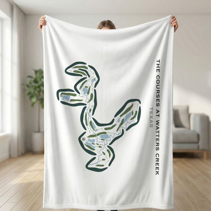 The Courses at Watters Creek, Texas - Printed Golf Courses