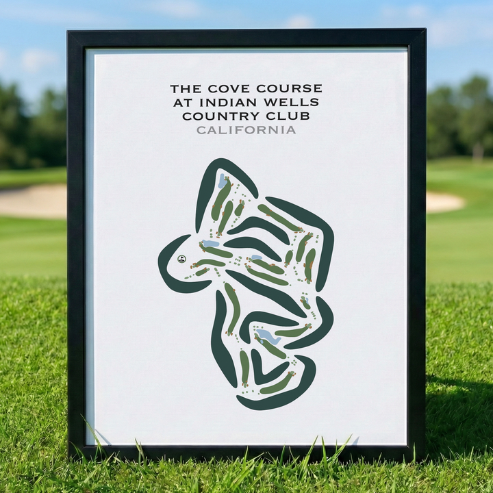 The Cove Course at Indian Wells Country Club, California - Printed Golf Courses
