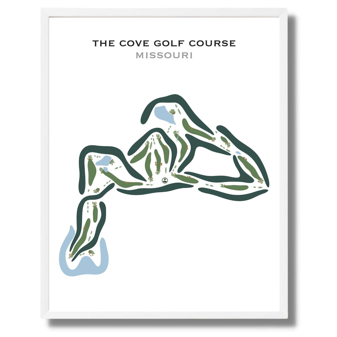 The Cove Golf Course, Missouri - Printed Golf Courses - Golf Course Prints