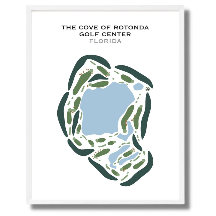 The Cove of Rotonda Golf Center, Florida - Printed Golf Courses