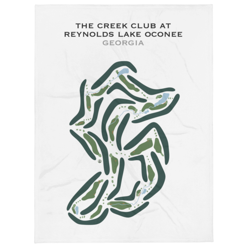 The Creek Club at Reynolds Lake Oconee, Georgia - Printed Golf Courses