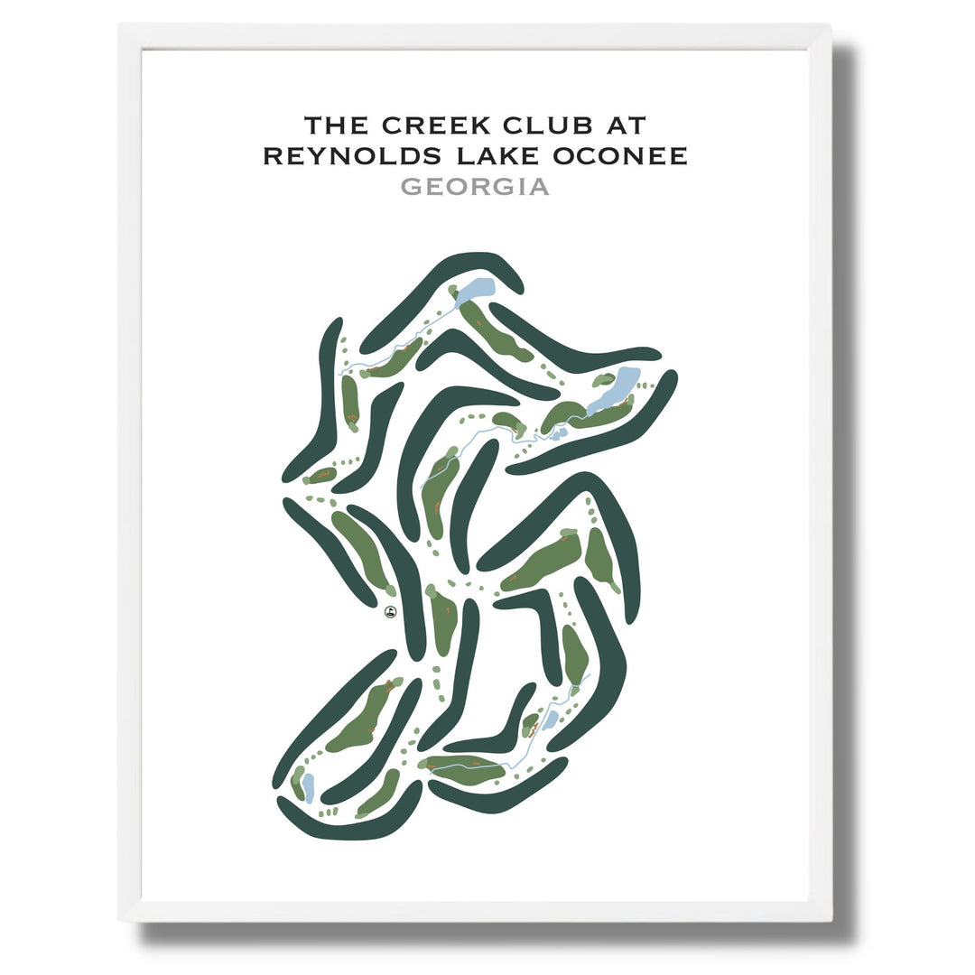 The Creek Club at Reynolds Lake Oconee, Georgia - Printed Golf Courses