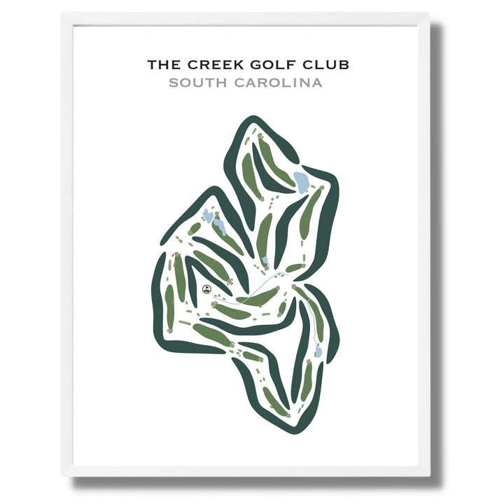 The Creek Golf Club, South Carolina - Printed Golf Courses