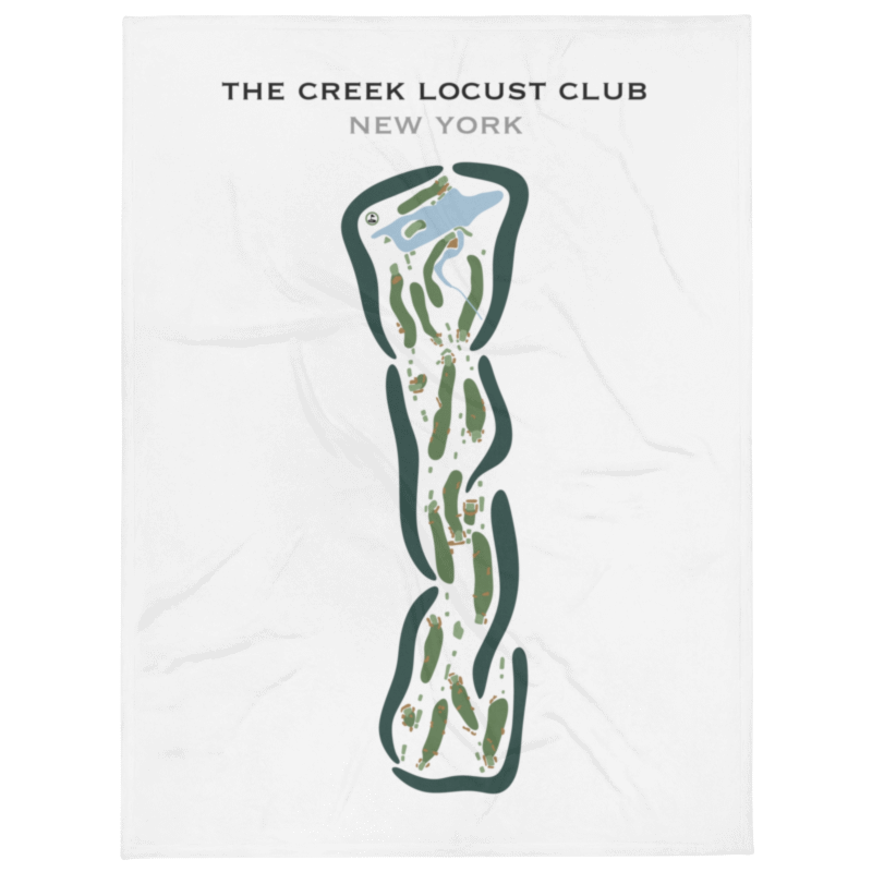 The Creek Locust Club, New York - Printed Golf Courses