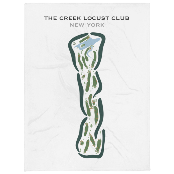 The Creek Locust Club, New York - Printed Golf Courses