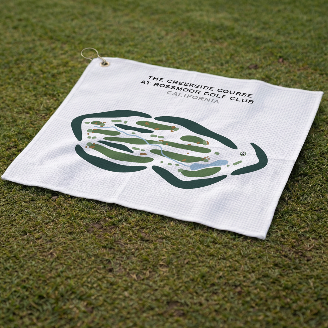 The Creekside Golf Course at Rossmoor Golf Club, California - Printed Golf Courses
