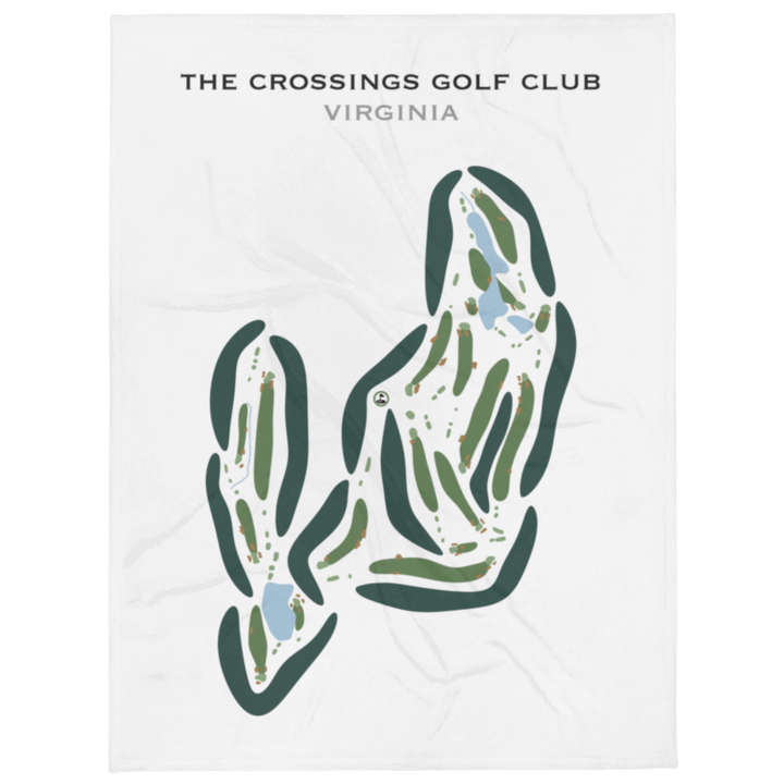 The Crossings Golf Club, Virginia - Printed Golf Courses