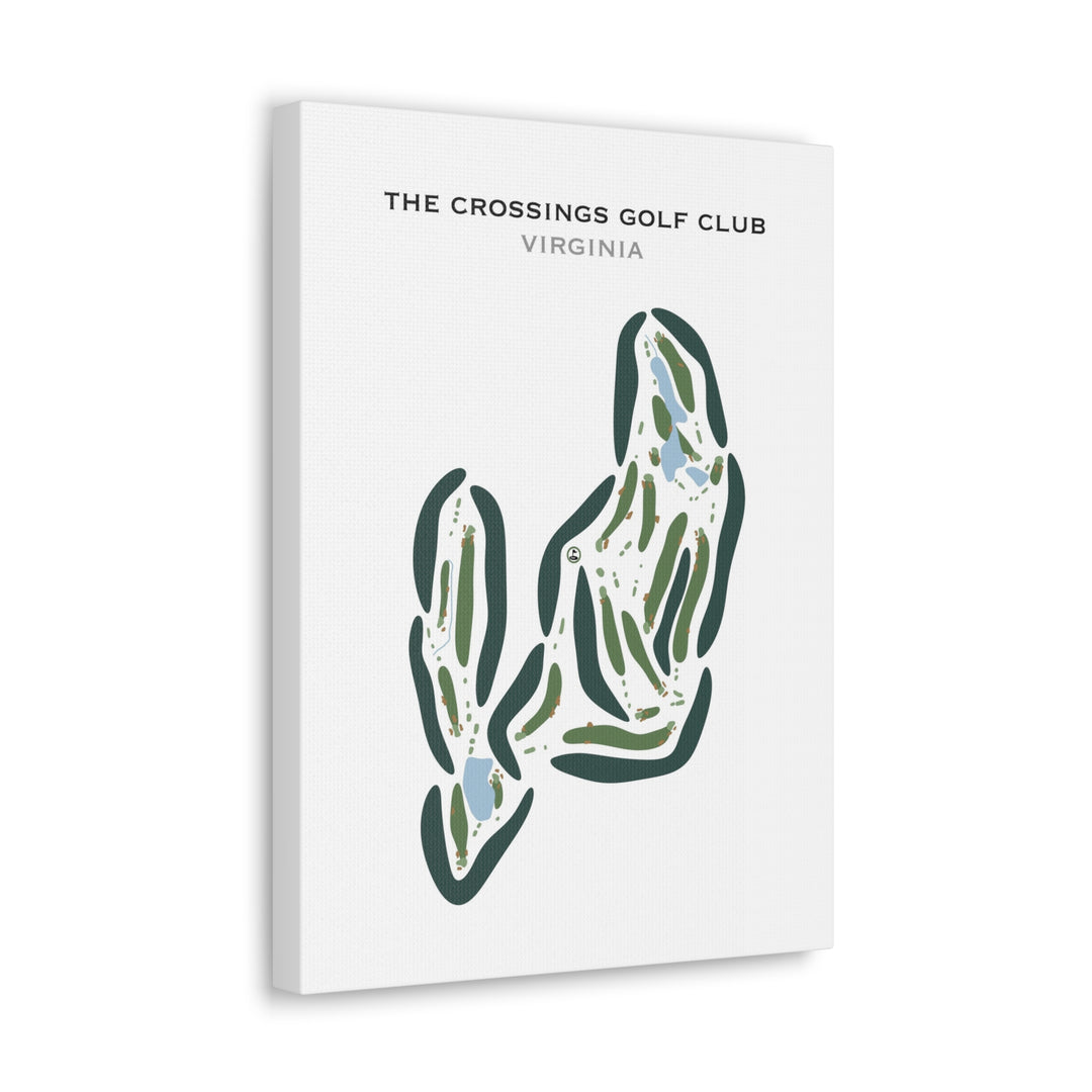 The Crossings Golf Club, Virginia - Printed Golf Courses