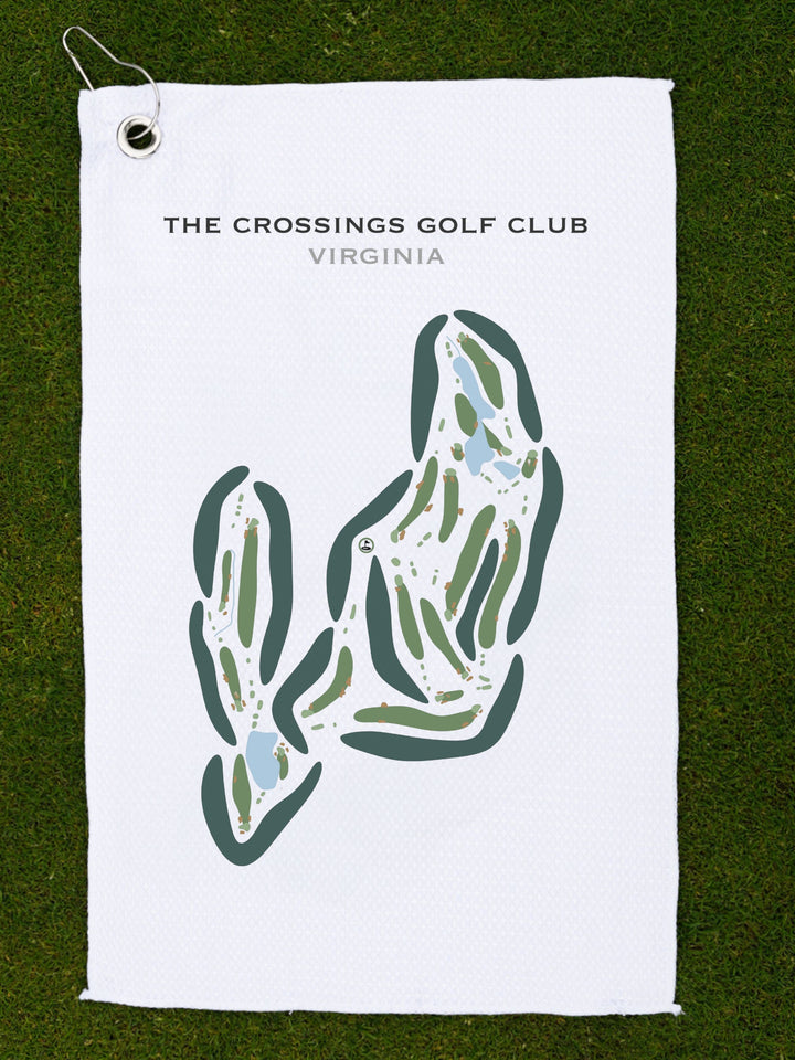 The Crossings Golf Club, Virginia - Printed Golf Courses