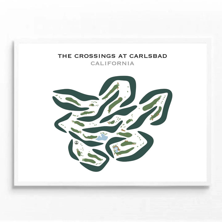 The Crossings at Carlsbad, California - Printed Golf Courses