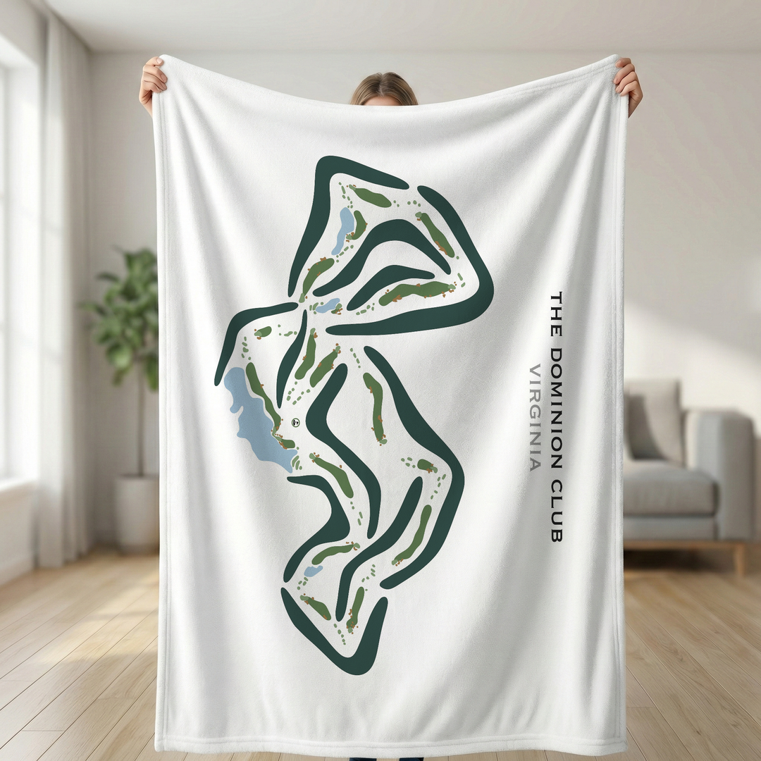 The Dominion Club, Virginia - Printed Golf Courses