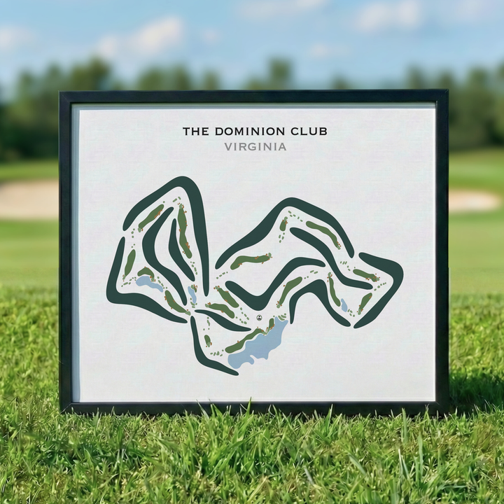 The Dominion Club, Virginia - Printed Golf Courses