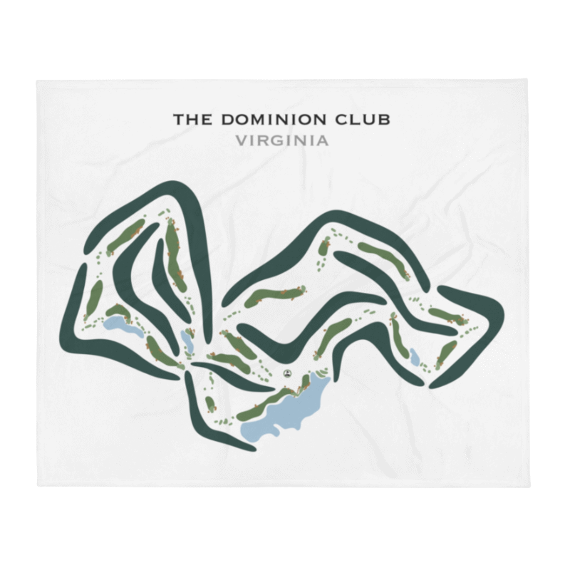 The Dominion Club, Virginia - Printed Golf Courses