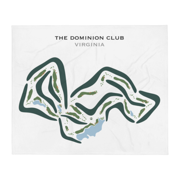 The Dominion Club, Virginia - Printed Golf Courses