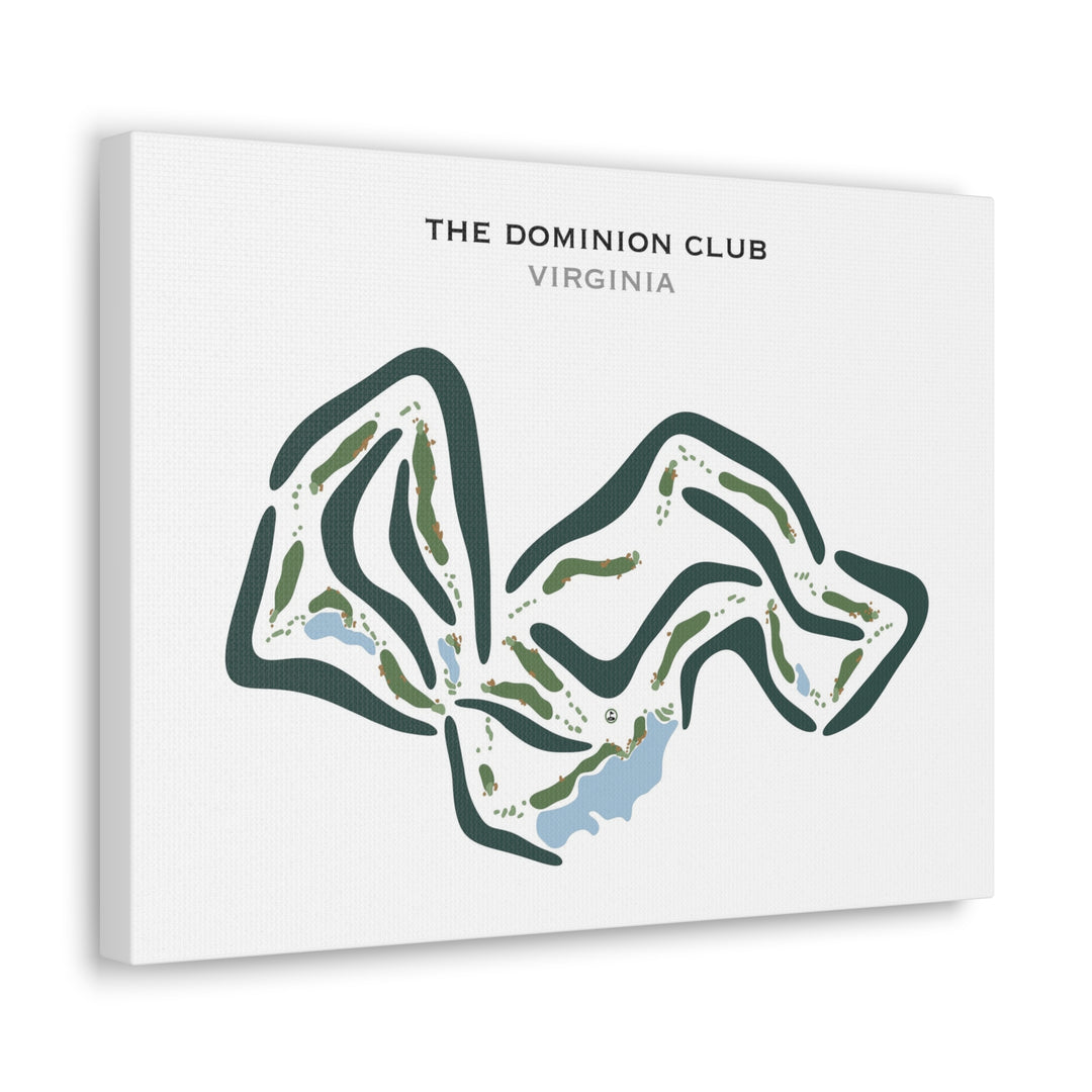 The Dominion Club, Virginia - Printed Golf Courses