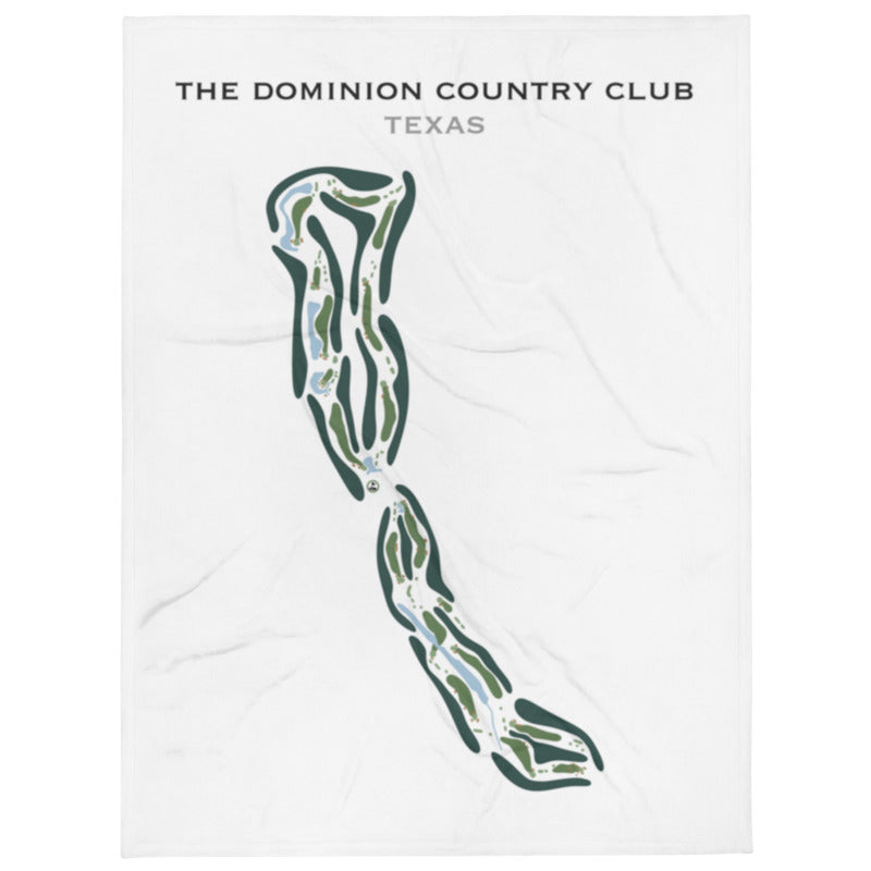 The Dominion Country Club, Texas - Printed Golf Course