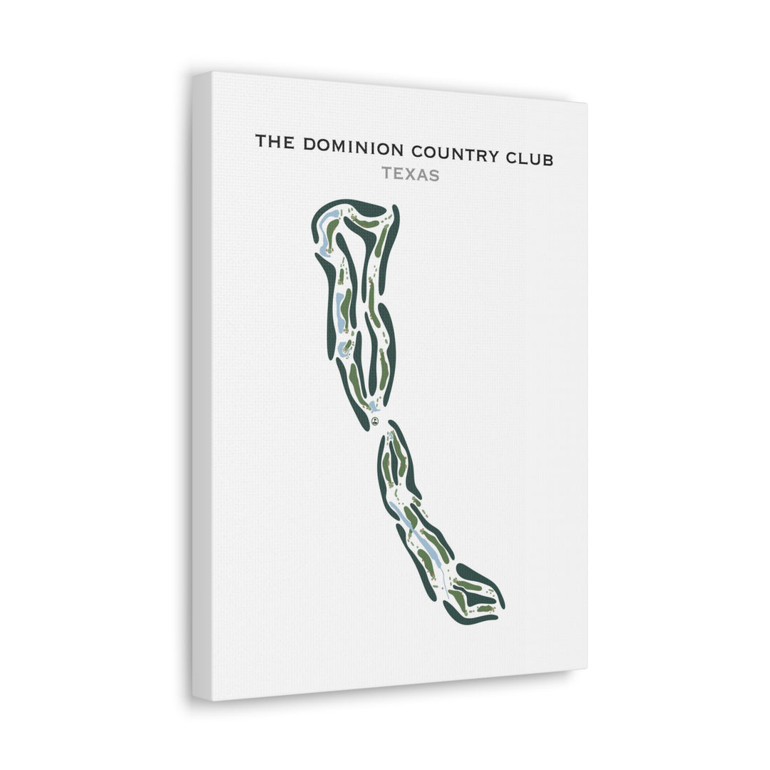 The Dominion Country Club, Texas - Printed Golf Course