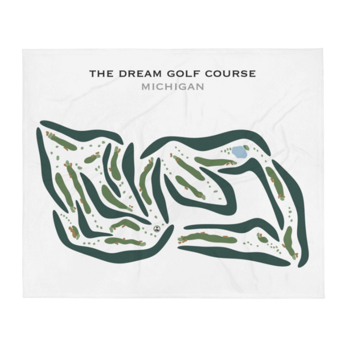 The Dream Golf Course, Michigan - Printed Golf Courses