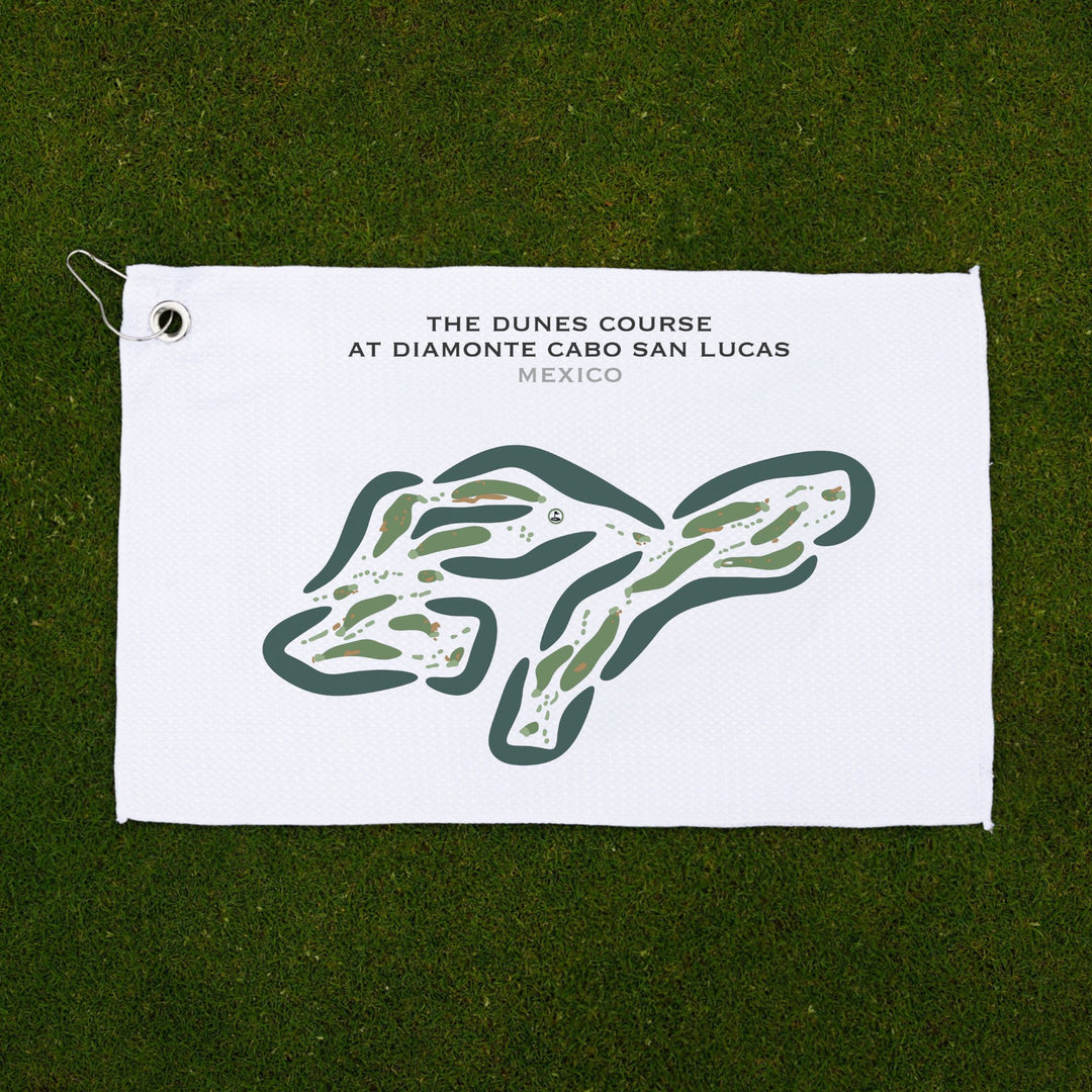 The Dunes Course at Diamante Cabo San Lucas, Mexico - Printed Golf Courses