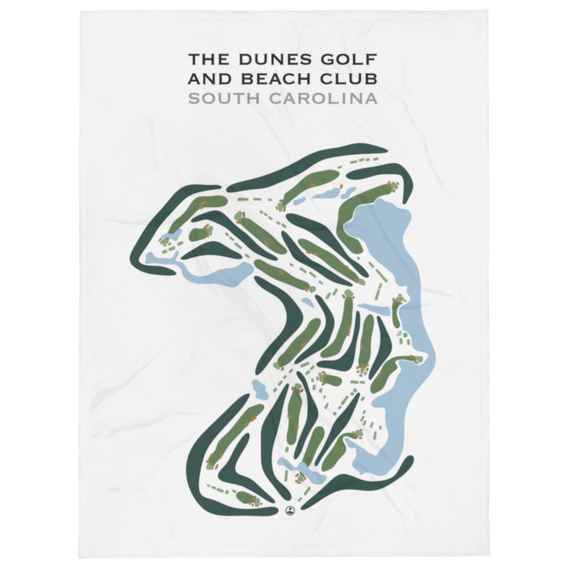 Dunes Golf and Beach Club, South Carolina - Printed Golf Courses