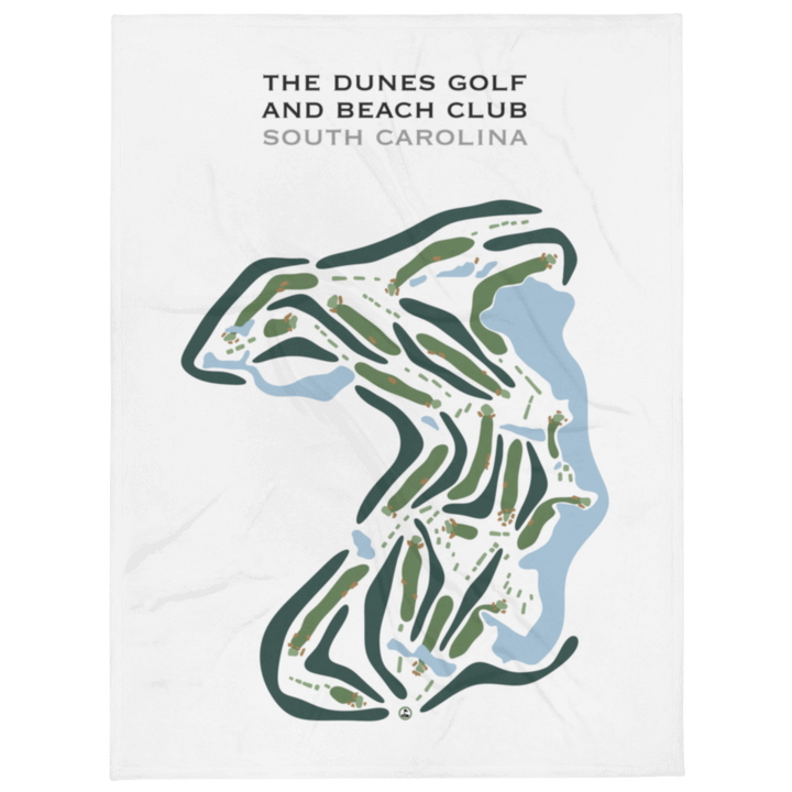 Dunes Golf and Beach Club, South Carolina - Printed Golf Courses