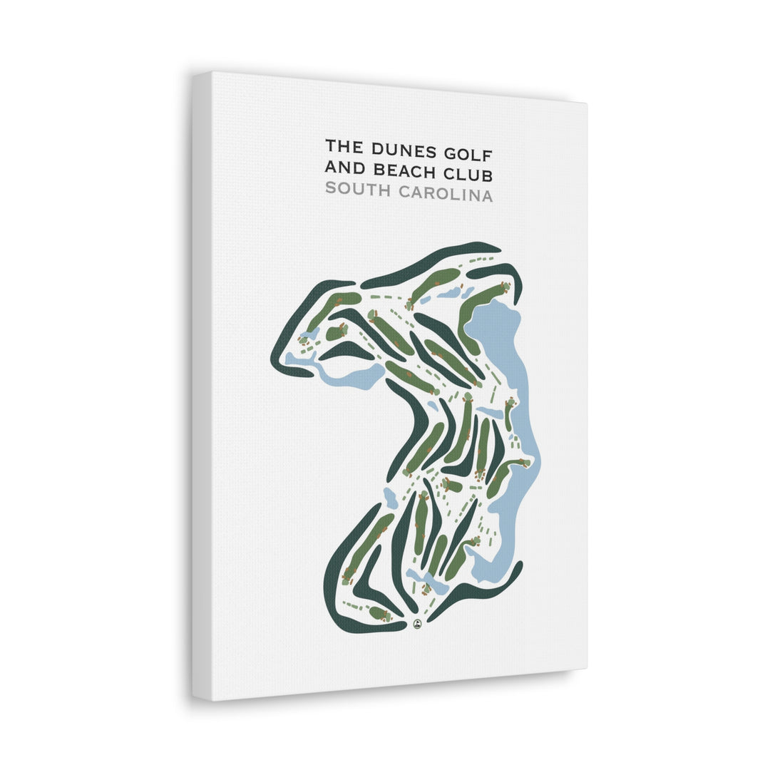 Dunes Golf and Beach Club, South Carolina - Printed Golf Courses