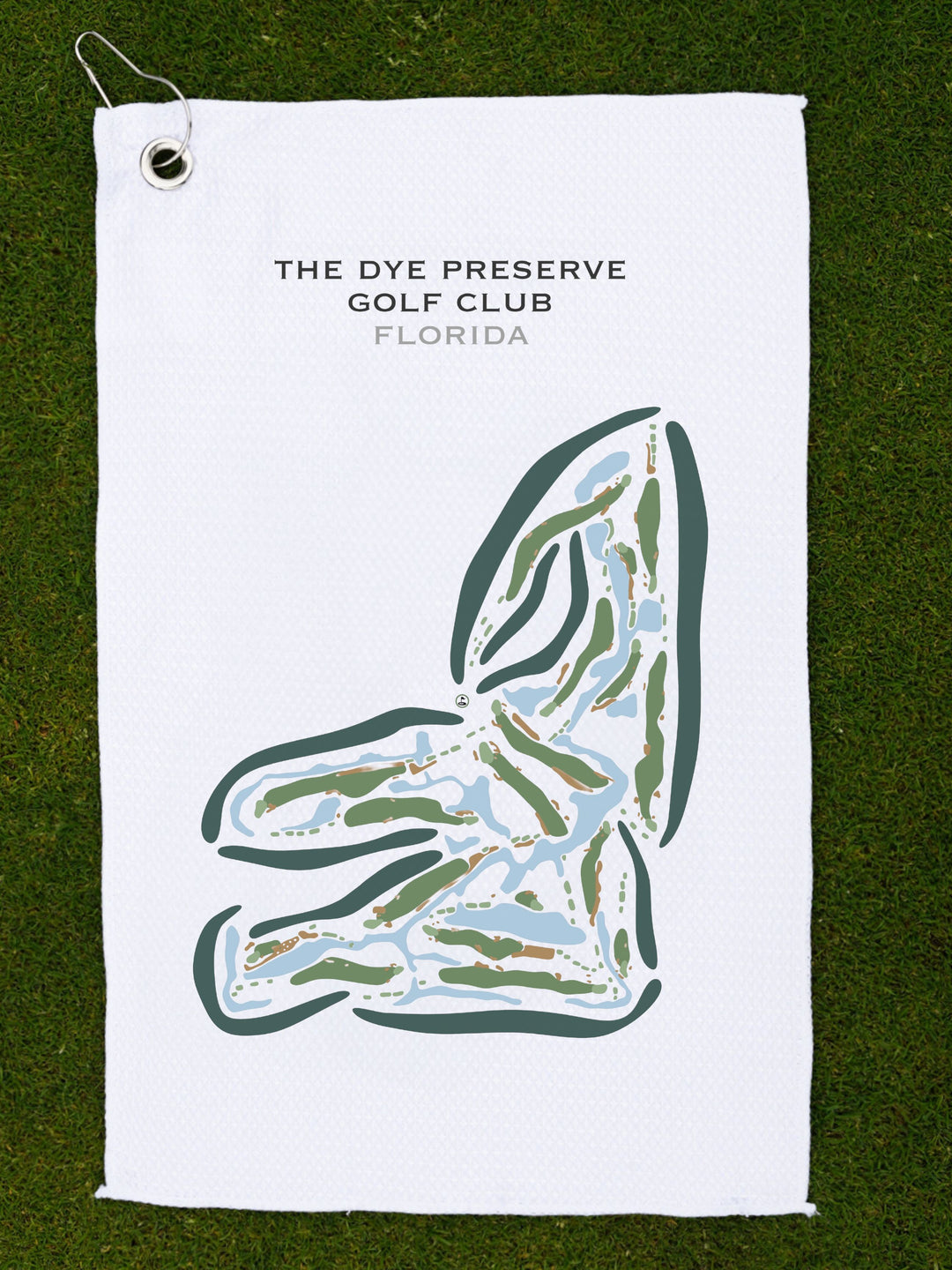 The Dye Preserve Golf Club, Florida - Printed Golf Courses