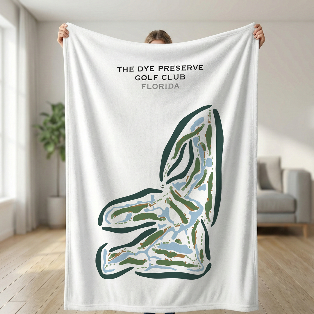 The Dye Preserve Golf Club, Florida - Printed Golf Courses