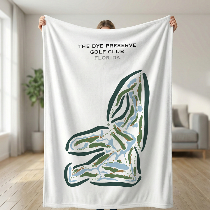 The Dye Preserve Golf Club, Florida - Printed Golf Courses