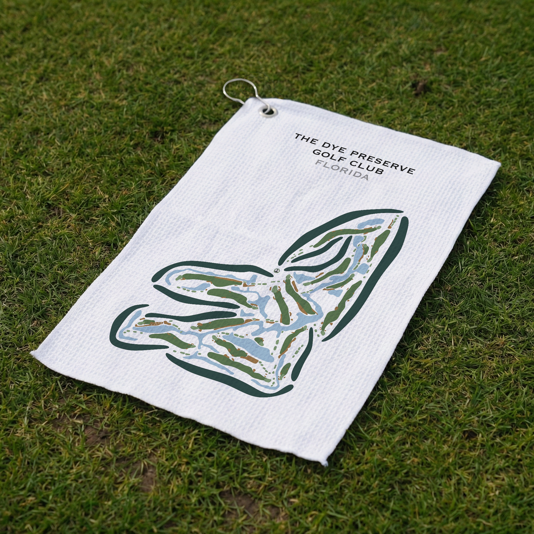 The Dye Preserve Golf Club, Florida - Printed Golf Courses
