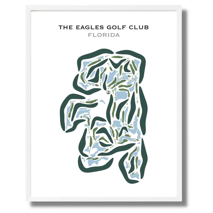 The Eagles Golf Club, Florida - Printed Golf Courses