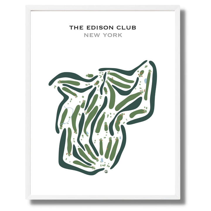 The Edison Club, New York - Printed Golf Courses