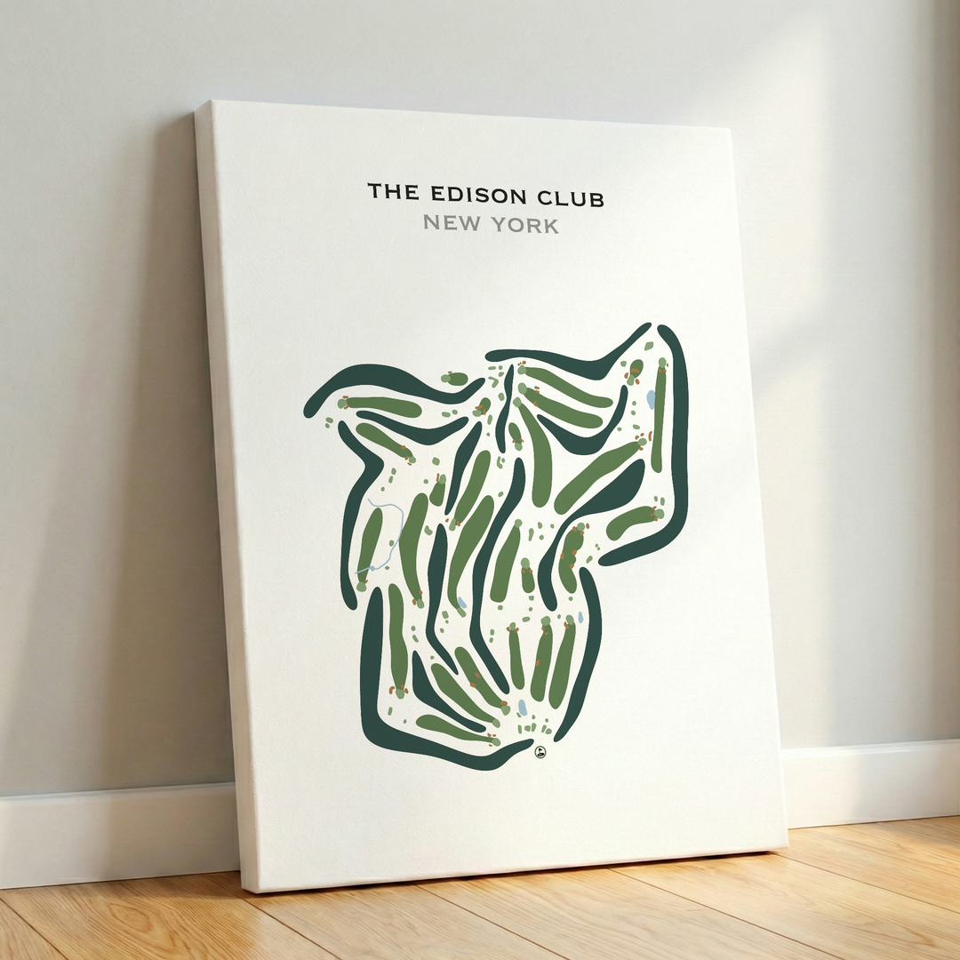 The Edison Club, New York - Printed Golf Courses