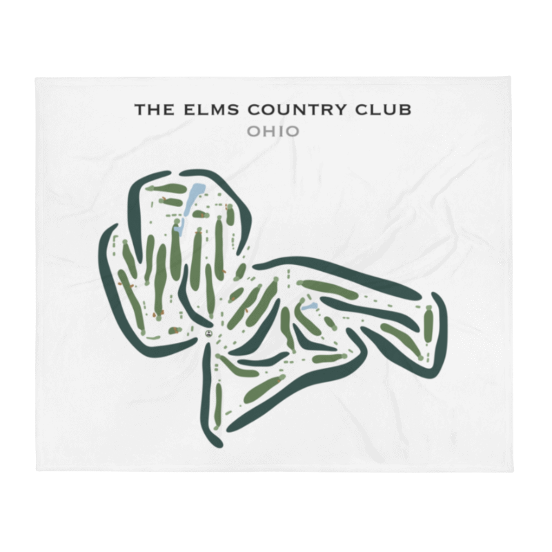 The Elms Country Club, Ohio - Printed Golf Courses