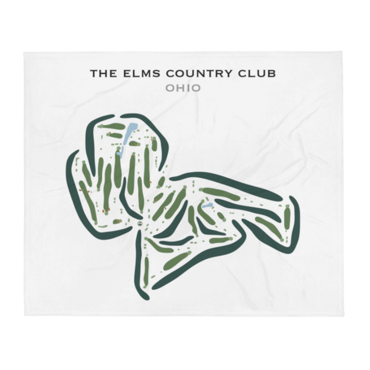 The Elms Country Club, Ohio - Printed Golf Courses