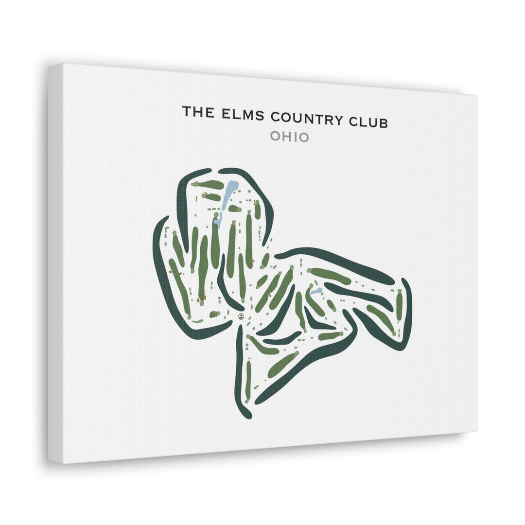 The Elms Country Club, Ohio - Printed Golf Courses