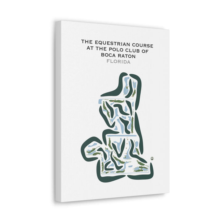 The Equestrian Course at The Polo Club Of Boca Raton, Florida - Printed Golf Courses