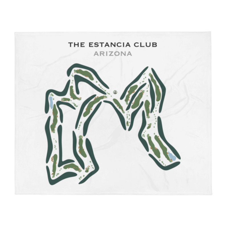 The Estancia Club, Arizona - Printed Golf Course