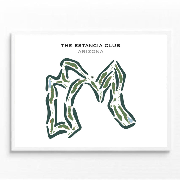 The Estancia Club, Arizona - Printed Golf Course