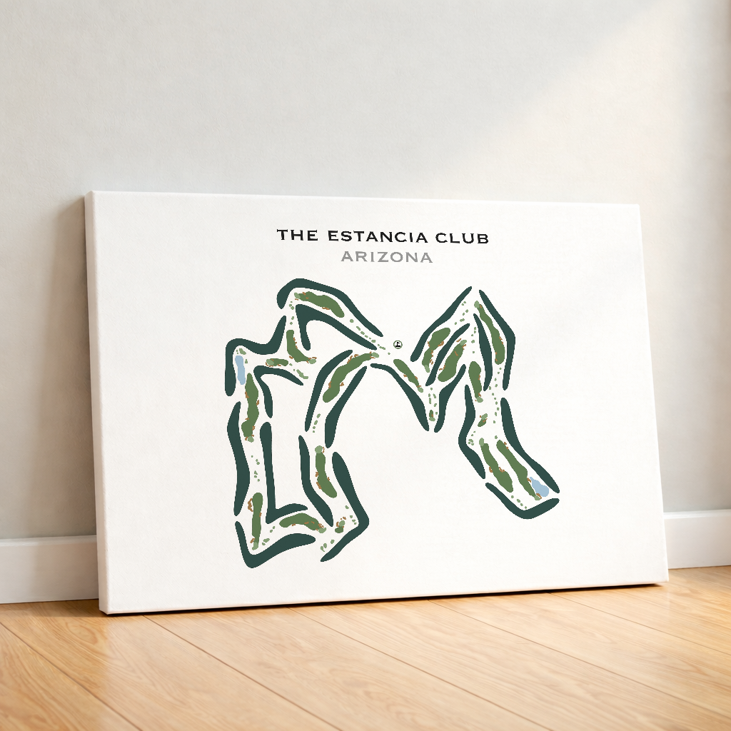 The Estancia Club, Arizona - Printed Golf Course