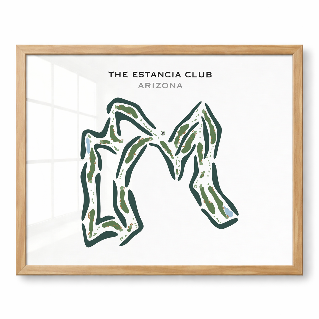 The Estancia Club, Arizona - Printed Golf Course