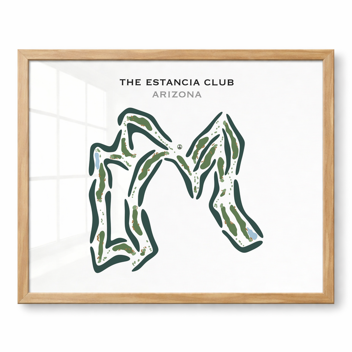 The Estancia Club, Arizona - Printed Golf Course
