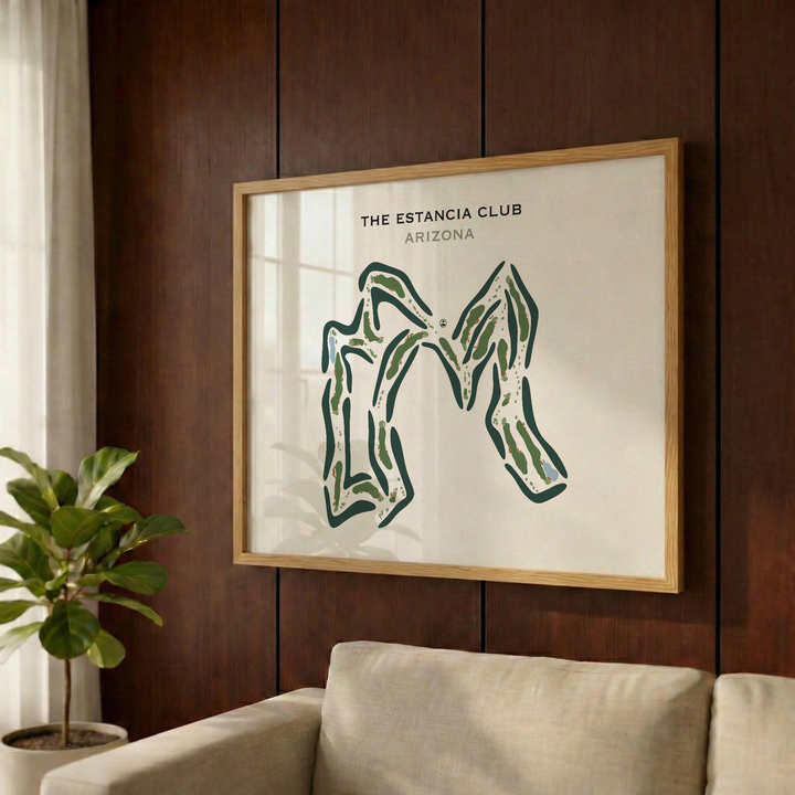 The Estancia Club, Arizona - Printed Golf Course