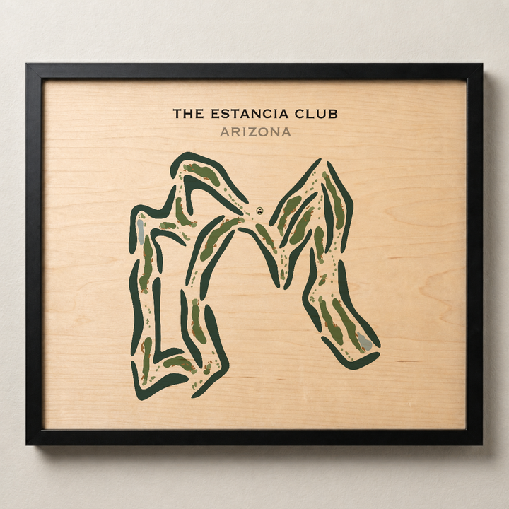 The Estancia Club, Arizona - Printed Golf Course