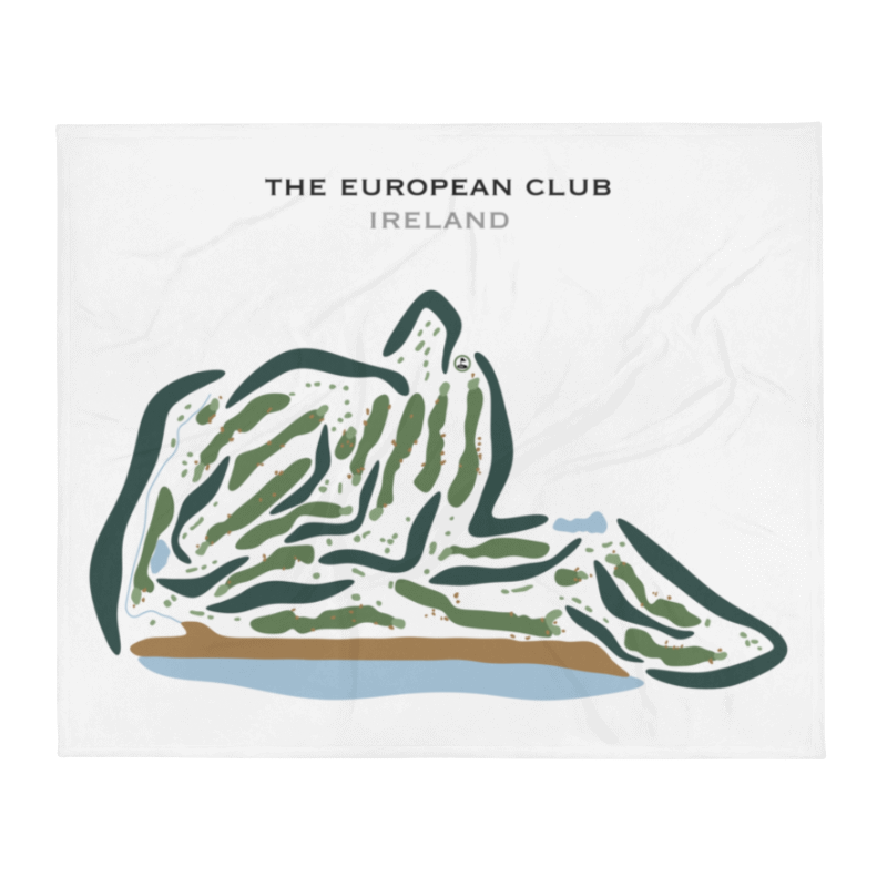 The European Club, Ireland - Printed Golf Courses