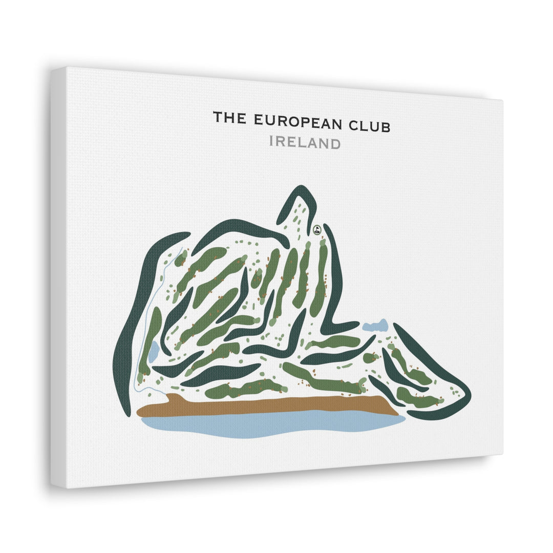 The European Club, Ireland - Printed Golf Courses